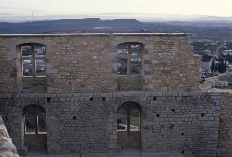 Façade est, côté cour.