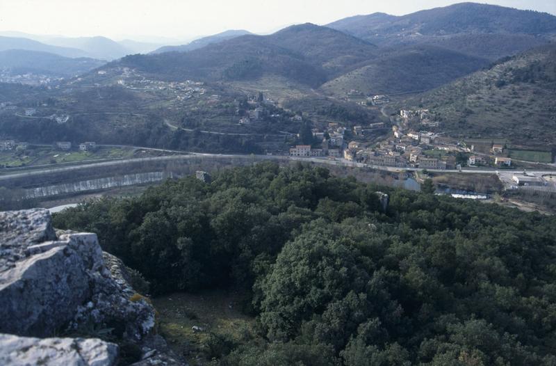 Vue depuis le château.