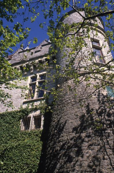 Façade ouest, tour sud-ouest.