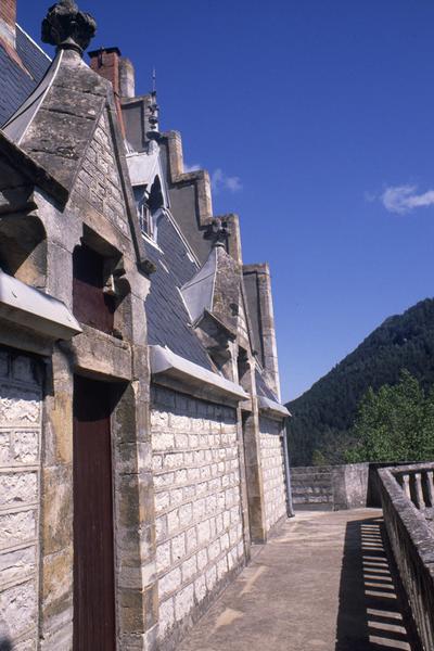 Pignon est, vue depuis la galerie.