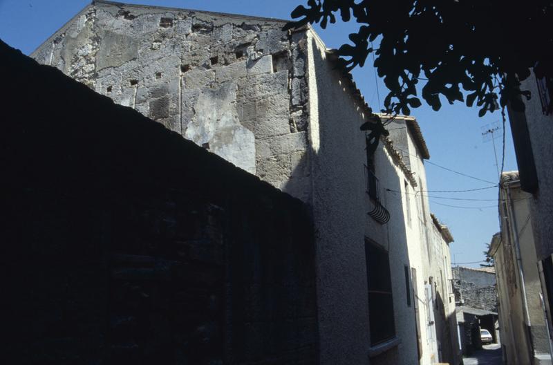 Vue depuis la rue Haute.