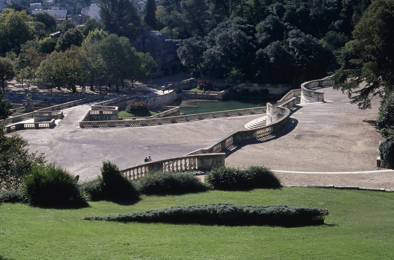 Théâtre et 1ère terrasse.