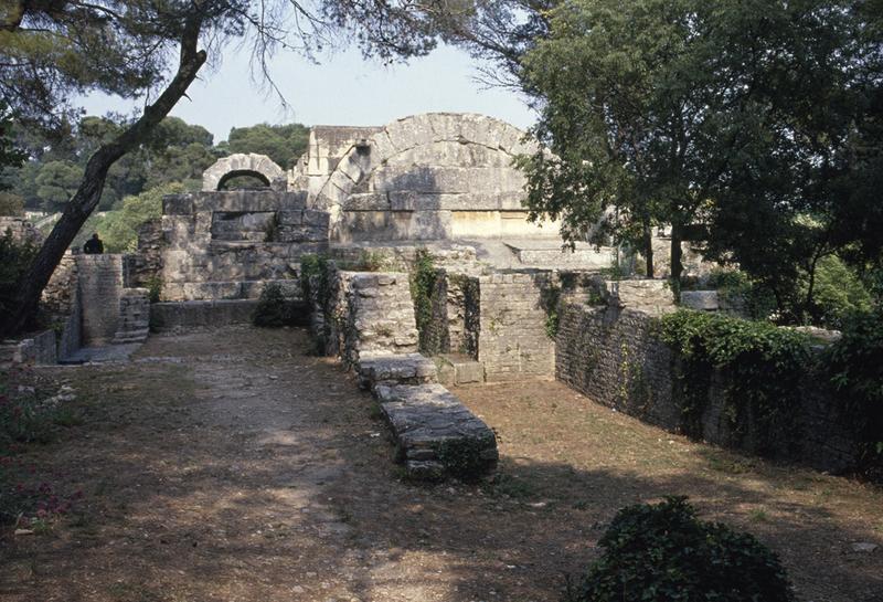 Temple de Diane, vue arrière.