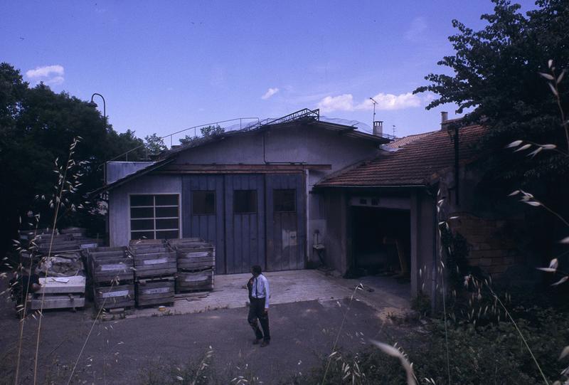 Parcelle 307, usine, actuel dépôt archéologique.