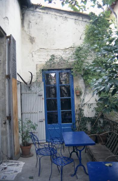 Terrasse, chambre du cardinal.