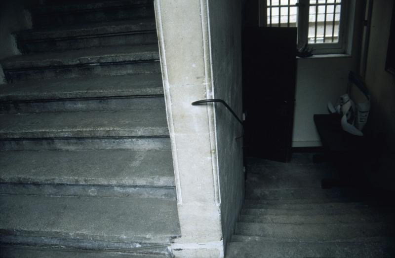 Escalier, palier.