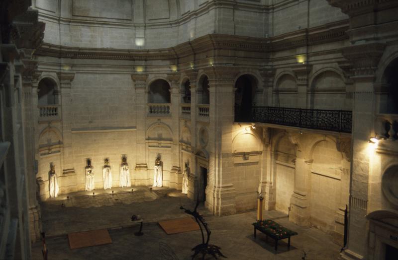 Eglise des Jésuites, vue intérieure.