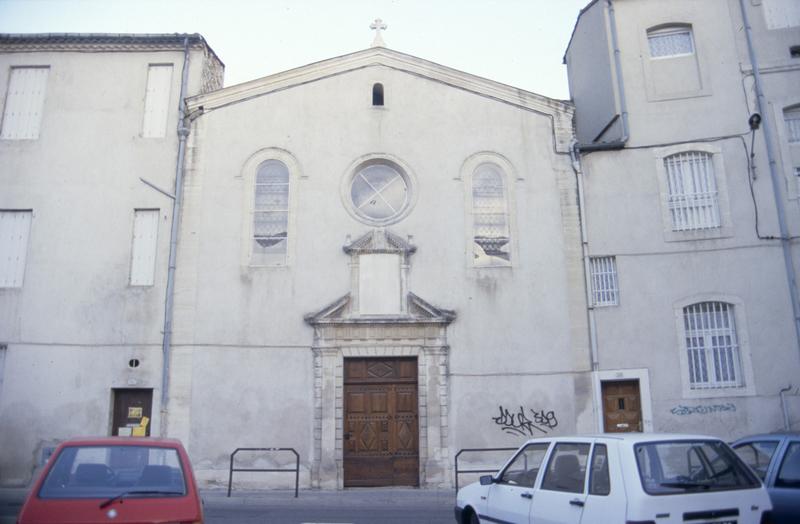 Chapelle côté rue Jean-Reboul.