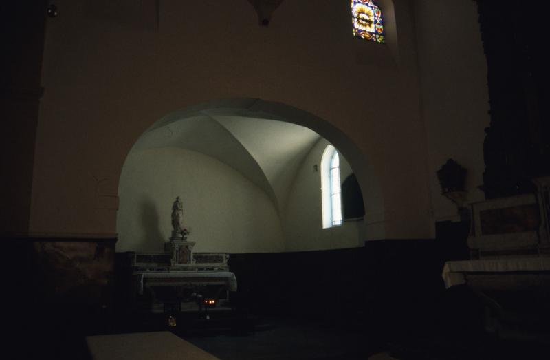 Chapelle, côté nord, chapelle latérale.