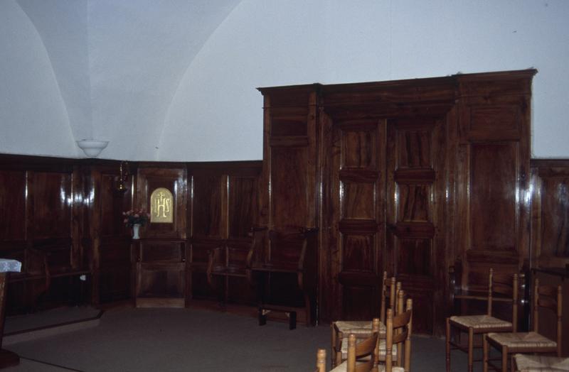 Chapelle, choeur des religieuses.