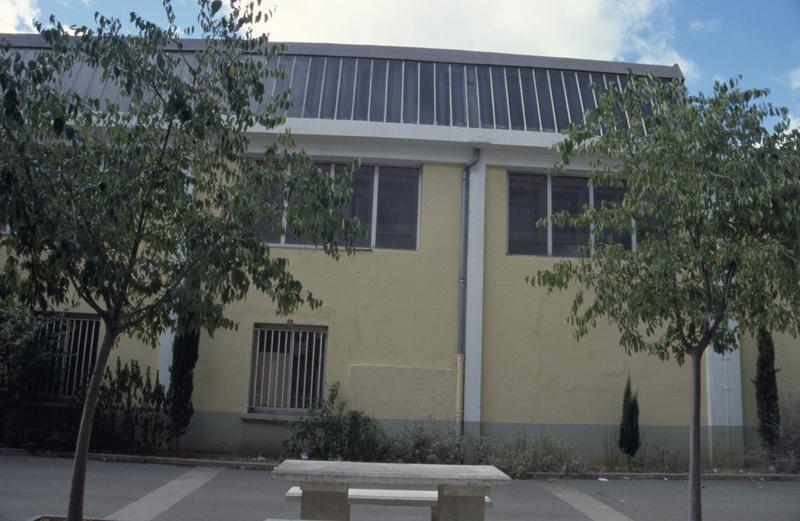 Cour n°5, arrière du bâtiment G.