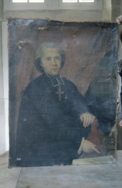 Portrait de Mgr de Bernis, neveu du cardinal, attribué à G. D. Porta.