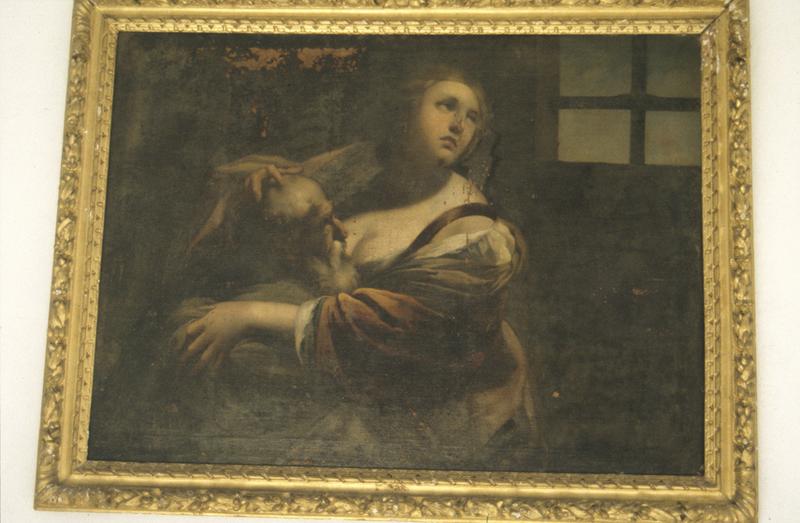 Tableau. La charité romaine, oeuvre proche de Simon Vouet.