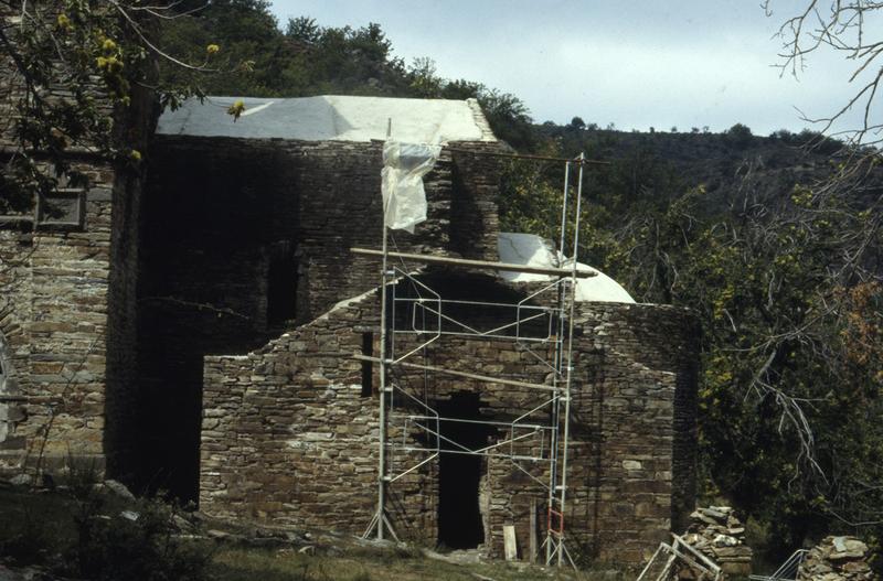 Vue d'ensemble, travaux d'étanchéïté.