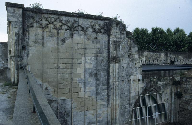 Partie haute de l'ancienne chapelle.