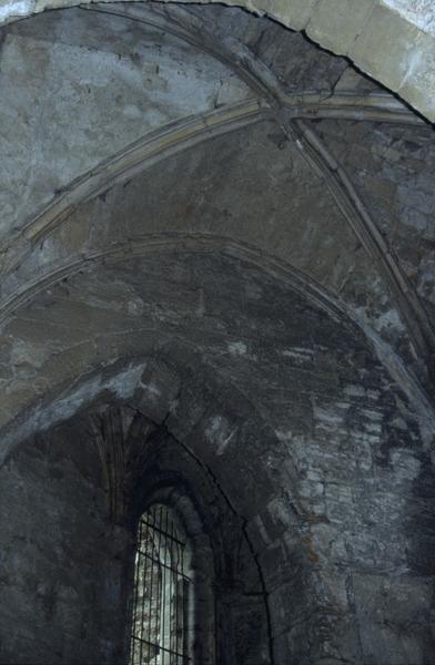 Voûte d'une chapelle latérale du choeur.