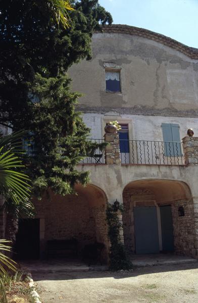 Aile sud, façade ouest.