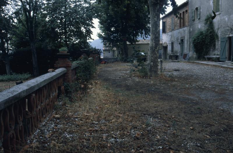 Terrasse caladée.