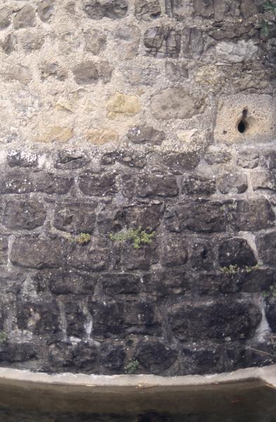 Tour sud, canonnière.