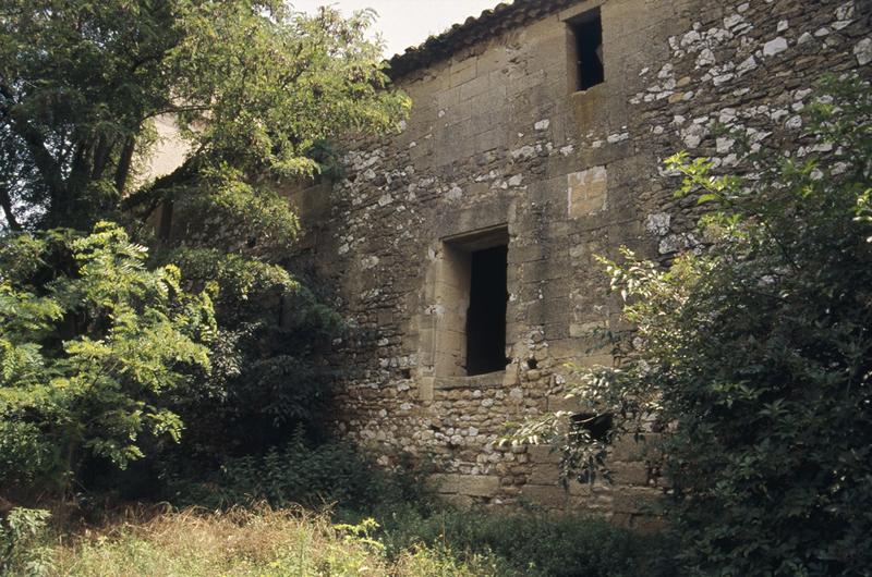 Ferme : mur extérieur ouest.