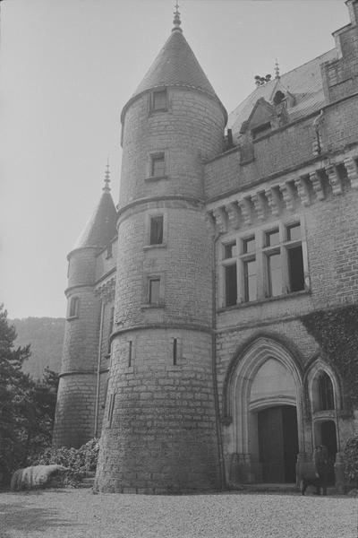 Façade nord : tour médiane.