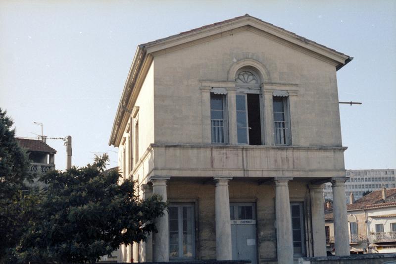 Vue générale du pavillon restant.