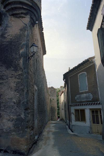 Façade ouest du fort vue vers la tour sud-ouest.