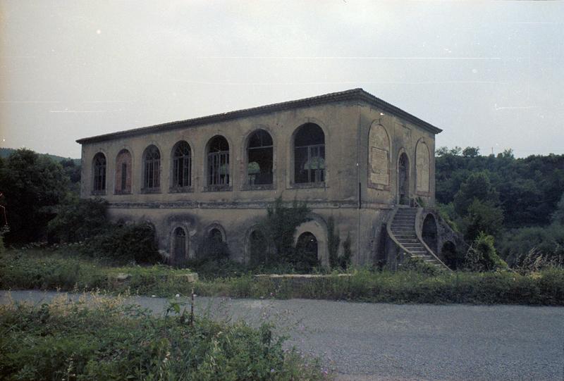 Manufacture de pont de Salindres ; filature de soie Volpellière (ancienne)