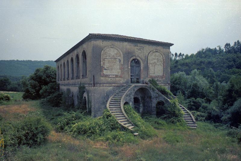 Manufacture de pont de Salindres ; filature de soie Volpellière (ancienne)