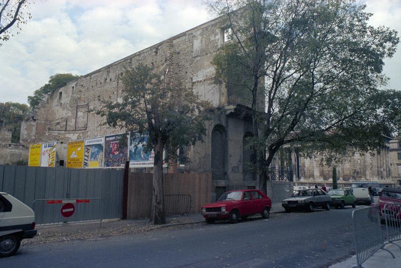 Mur de la colonnade.