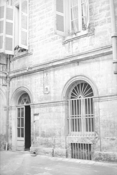 Façade sur cour.