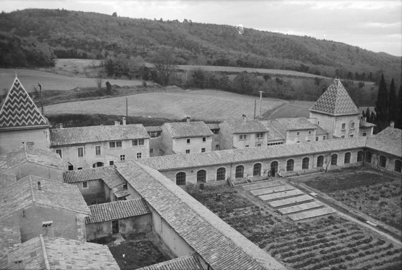 Cellules et grand cloître, côté nord.