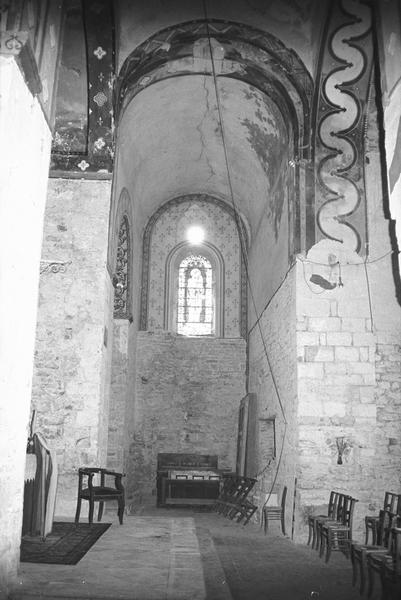 Intérieur ; bras sud du transept.