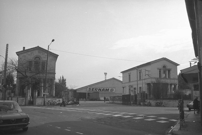 Vue d'ensemble des 2 pavillons.