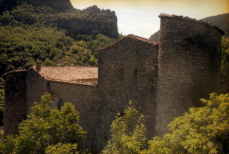 Vue générale, façade est.