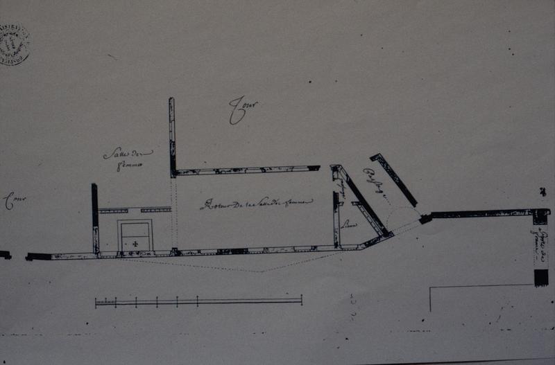 Plan, 1740, Archives Départementales B92.