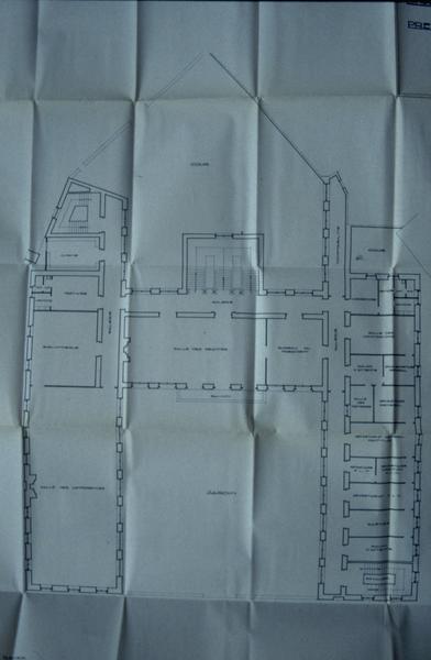 Plan du premier étage.