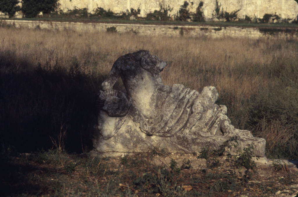 Parc. Groupes sculptés.