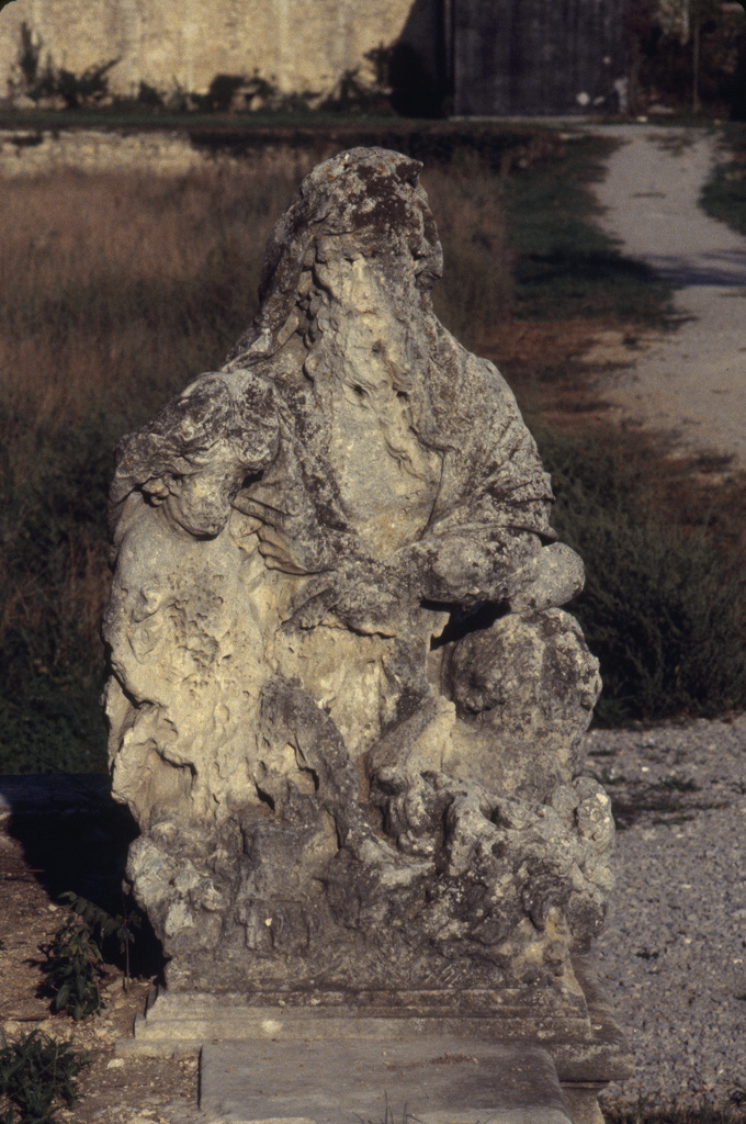 Parc. Groupes sculptés.