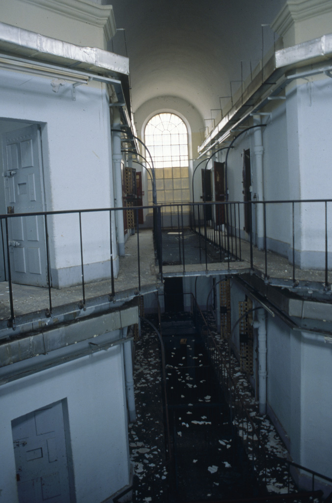 Intérieur de la maison d'arrêt.