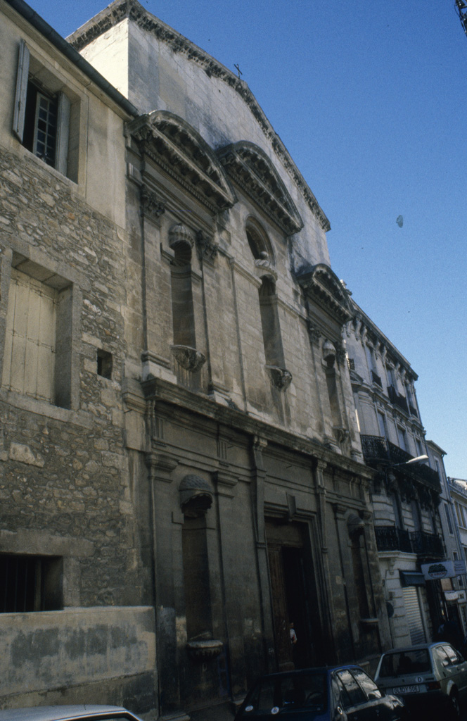 Elévation est de la chapelle.