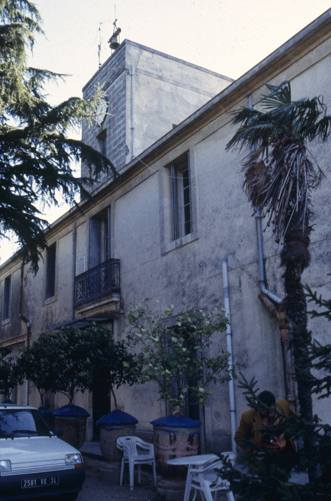 Maison de maître du domaine, façade nord