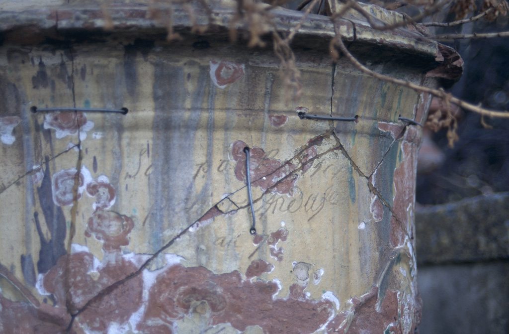 Orangerie. Vase d'Anduze.