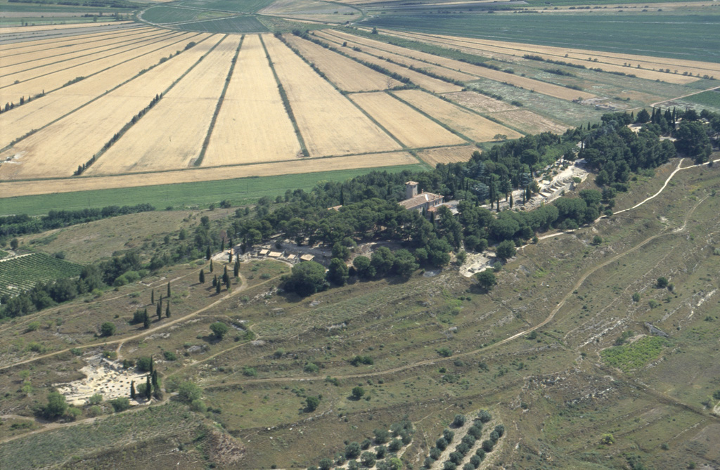 Vue aérienne.