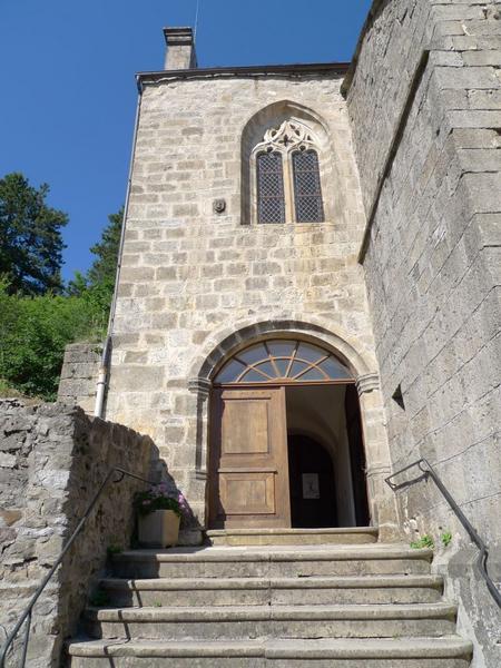 Vue du l'entrée sud-ouest.