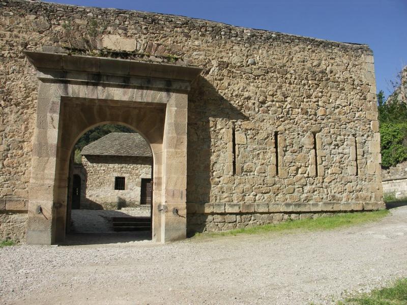 Réduit 13 qui permet d'entrer dans la place forte en venant du fort Libéria.