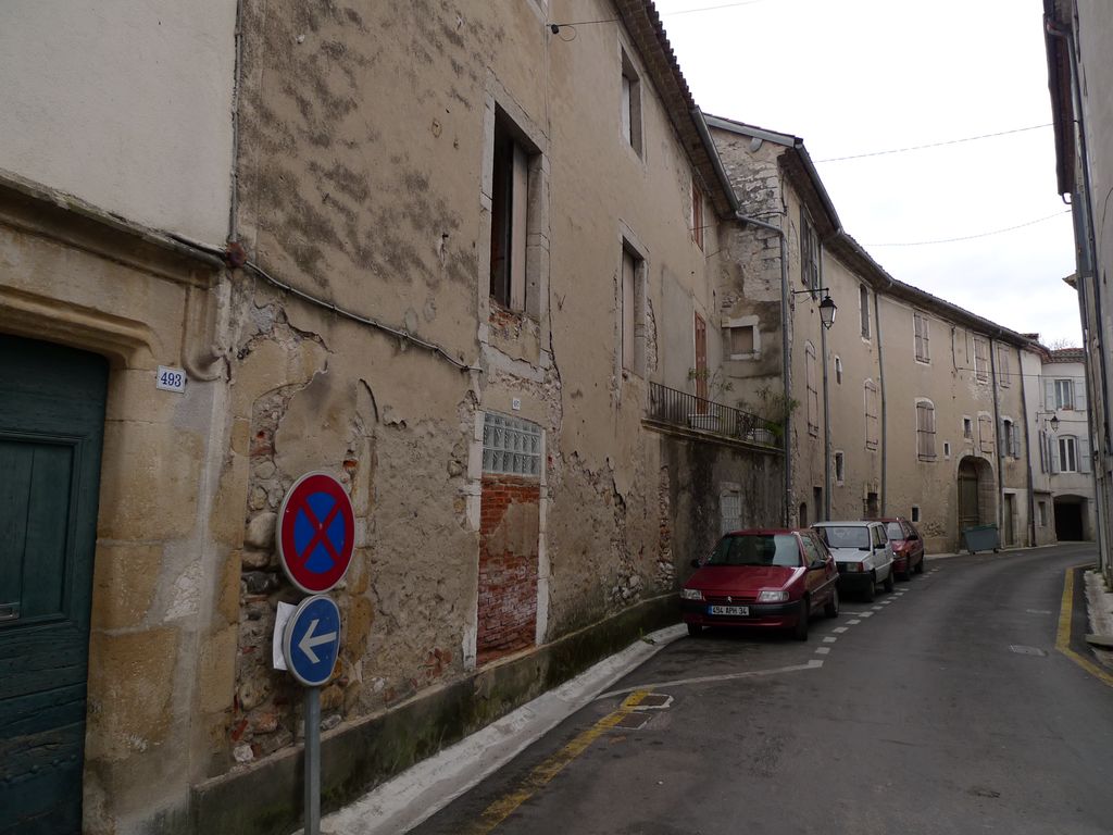 façade ouest sur la rue.