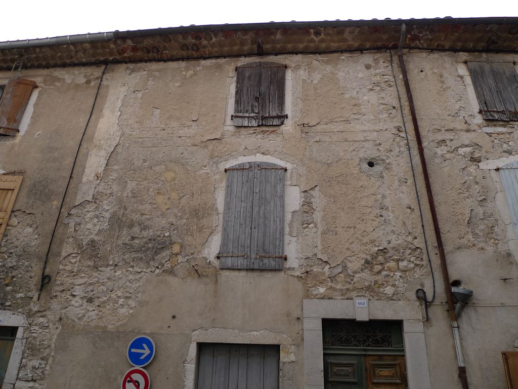 enduit de façade.