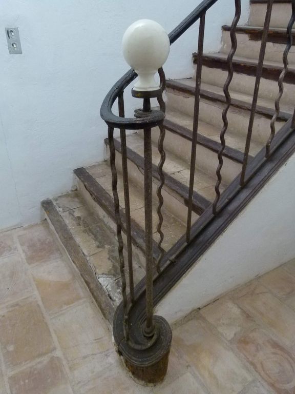 Intérieur. Escalier.