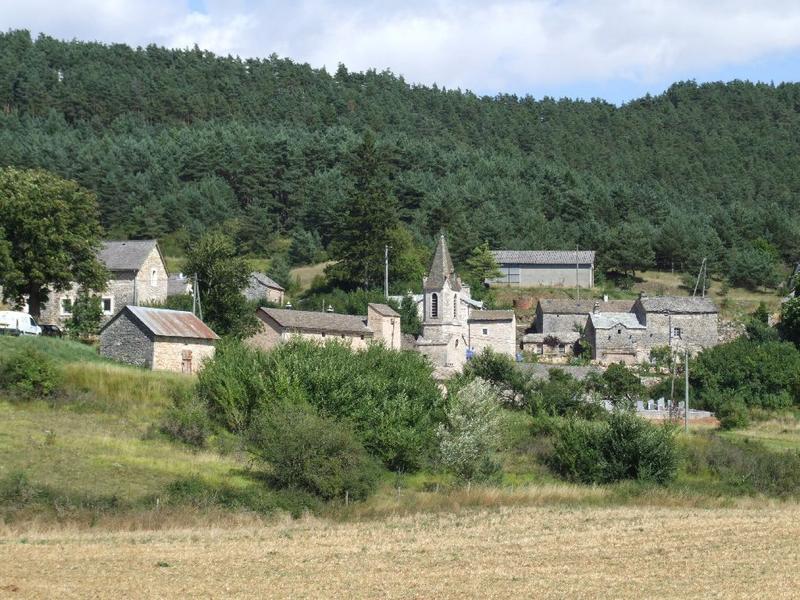 Vue du hameau de la Capelle.